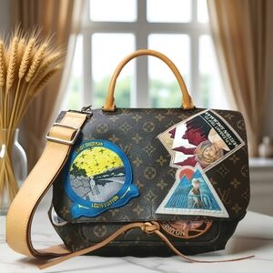 Louis Vuitton Cindy Sherman Limited Edition Messenger Bag Celebrating Monogram